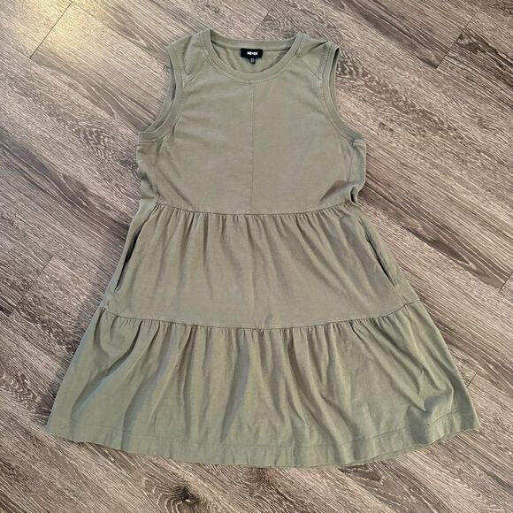 Me+Em Cotton Sleeveless Dress with Pockets - Picture 1 of 6